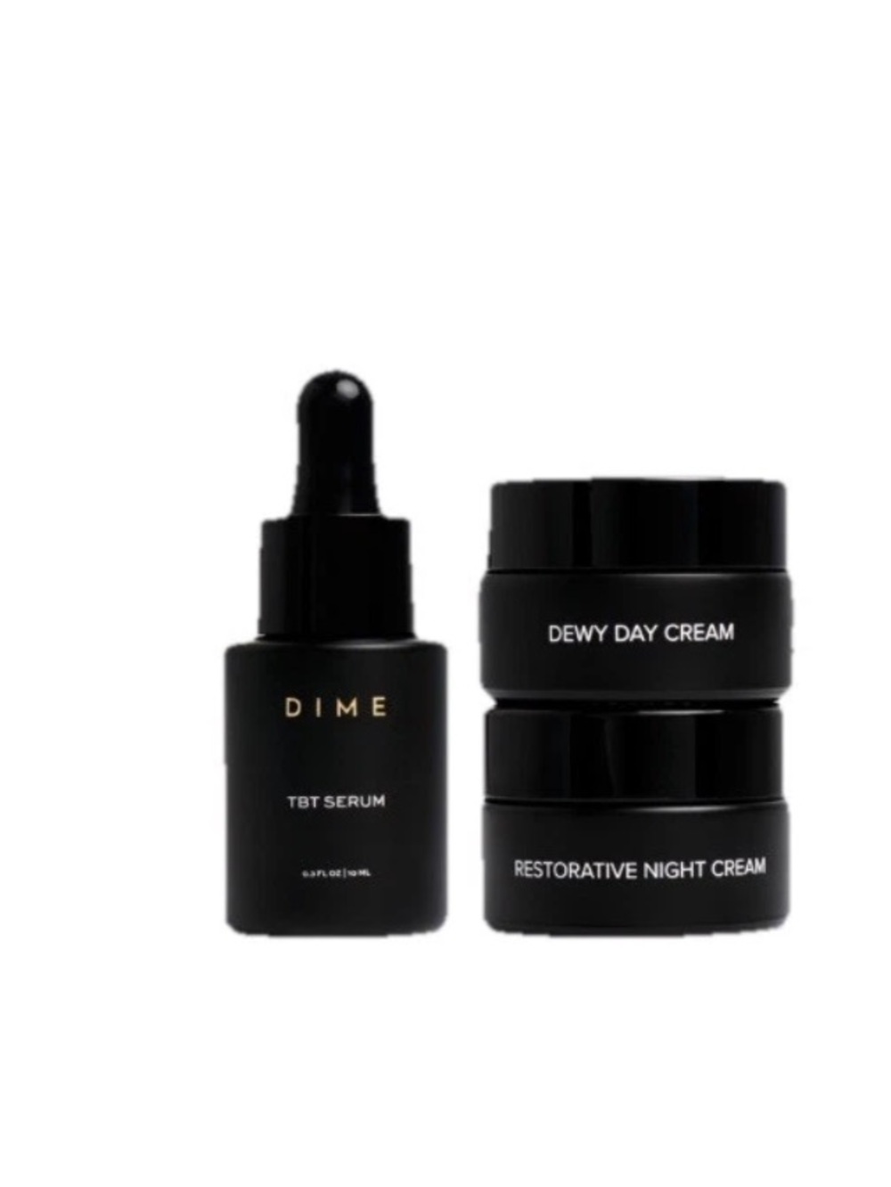DIME Holiday Hydration Set TBT Serum 10ml Day Night Cream Lotion 15ml Gift Ready - Picture 7 of 9
